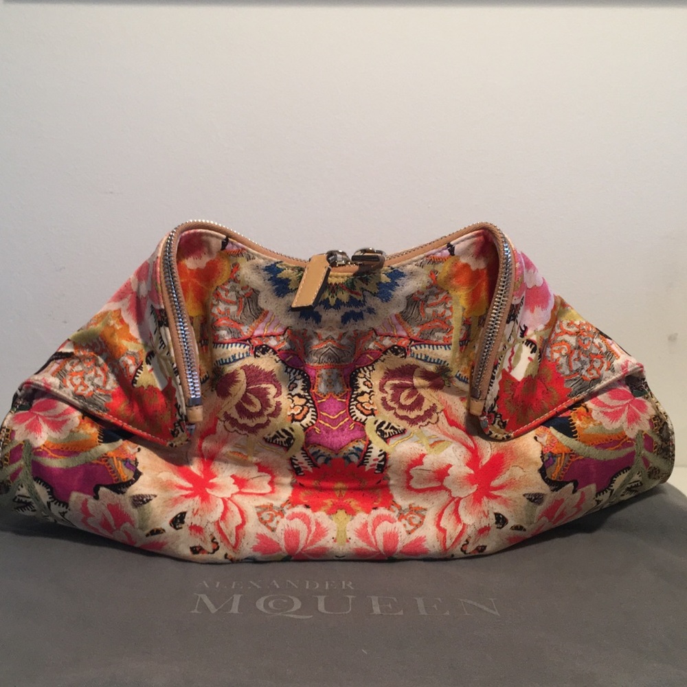 Alexander McQueen clutch